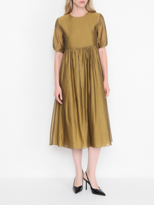 Платье из шелка Max Mara - МодельВерхНиз