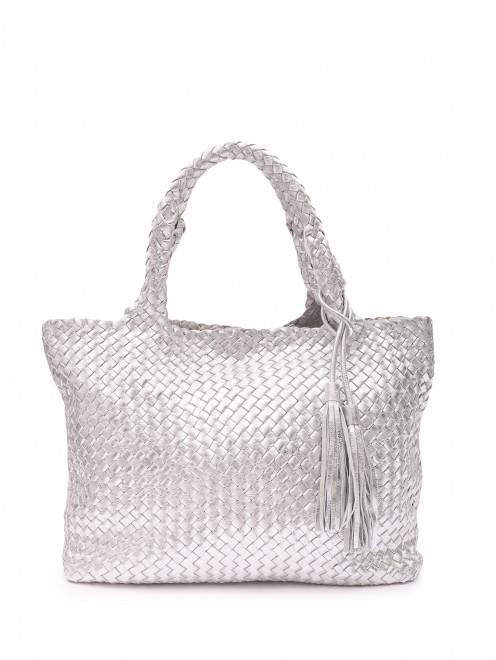 Плетеная сумка из кожи P.A.R.O.S.H. - Общий вид