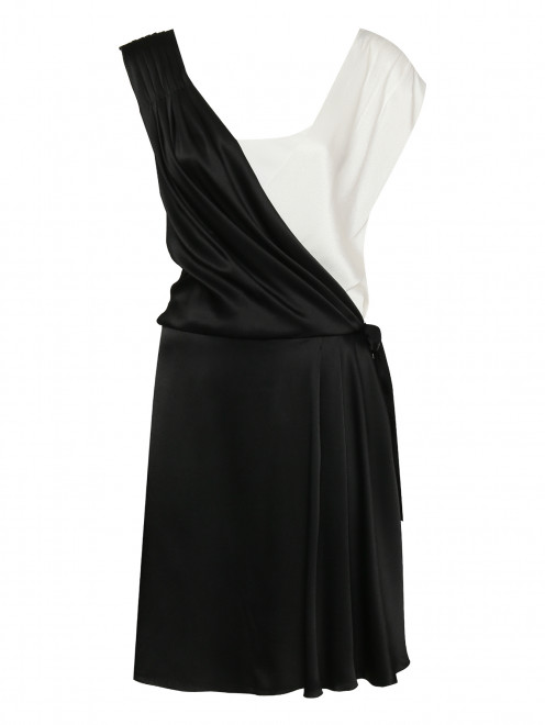 Черно-белое платье Alberta Ferretti - Общий вид