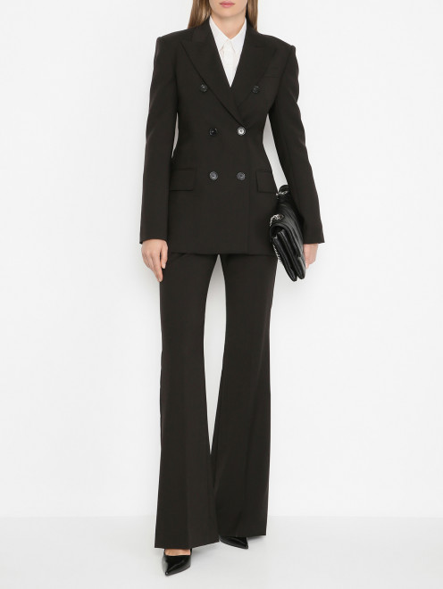Брюки из тонкой шерсти Sportmax - МодельОбщийВид