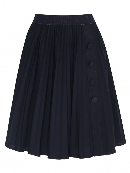 Плиссированная юбка с декоративными пуговицами Aletta Couture - Общий вид