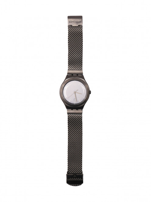 Часы водонепроницаемые с браслетом из стали Swatch - Обтравка1