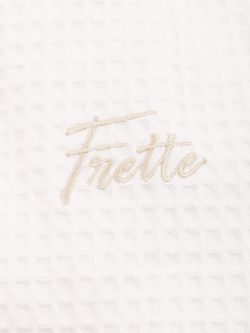 Вафельный халат из хлопка Frette - Деталь