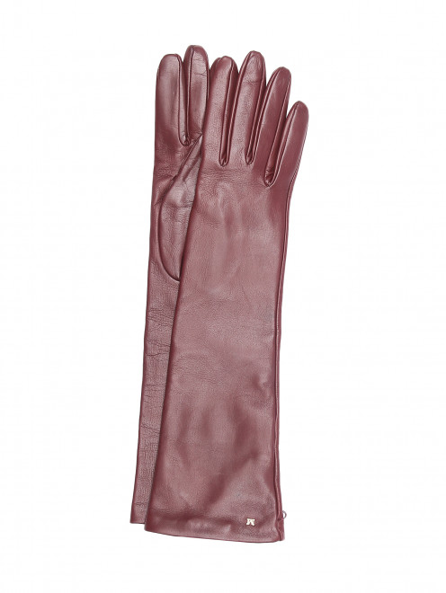 Длинные перчатки из гладкой кожи Max Mara - Общий вид