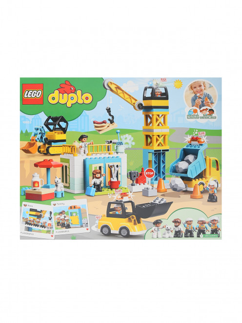 Конструктор LEGO DUPLO "Башенный кран на стройке" Lego - Общий вид