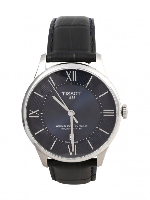 Часы с автоподзаводом на ремне из телячьей кожи Tissot - Общий вид