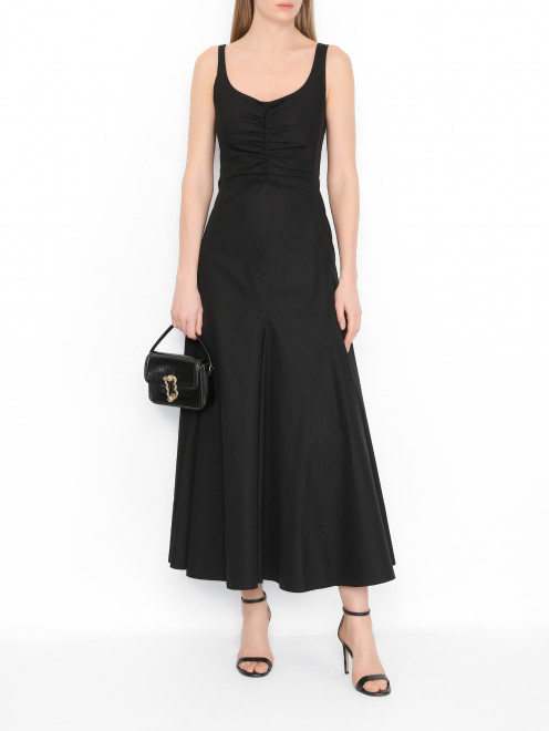 Платье-макси из хлопка Sportmax - МодельОбщийВид