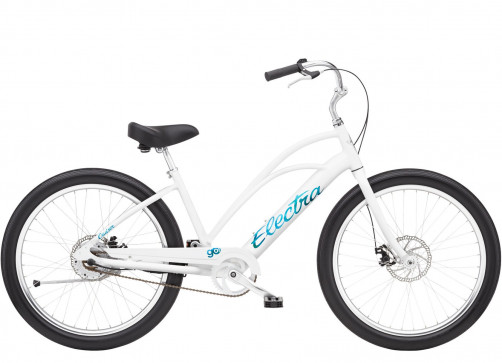 Женский электровелосипед Electra Cruiser Go! White Electra - Общий вид