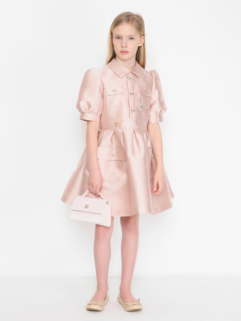 Платье с декоративными кристалами Elie Saab - МодельОбщийВид
