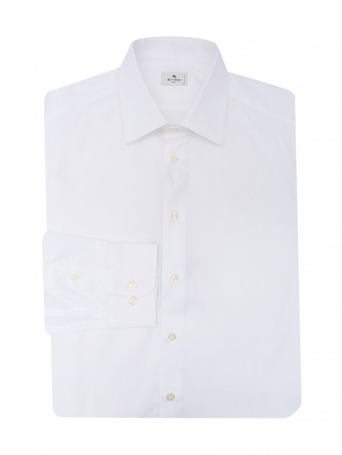 Рубашка из хлопка с узором пейсли Etro - Общий вид