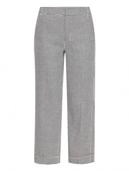 Брюки в гусиную лапку Max Mara - Общий вид