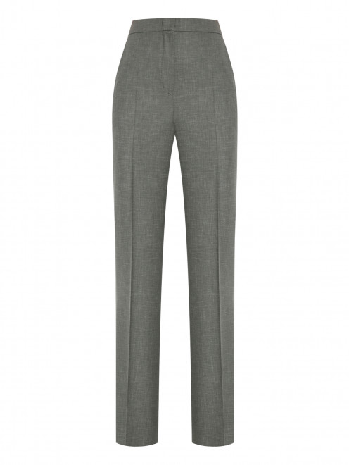 Брюки из шерсти со стрелками Max Mara - Общий вид