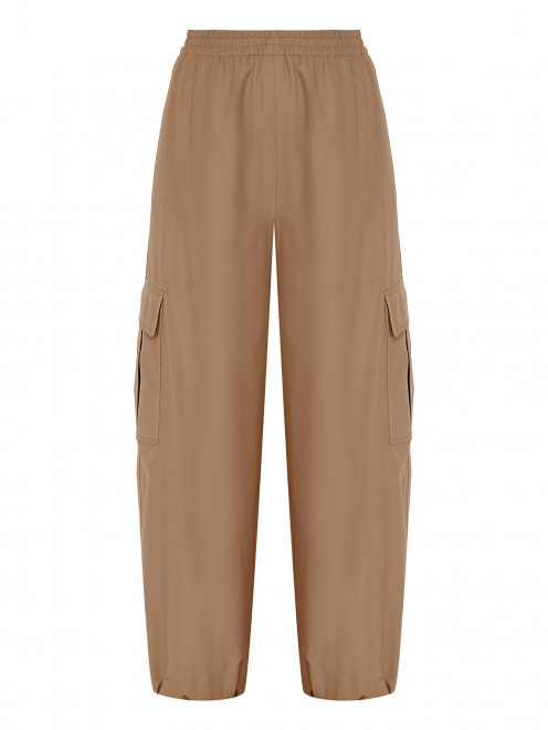 Брюки-карго из хлопка Max Mara - Общий вид