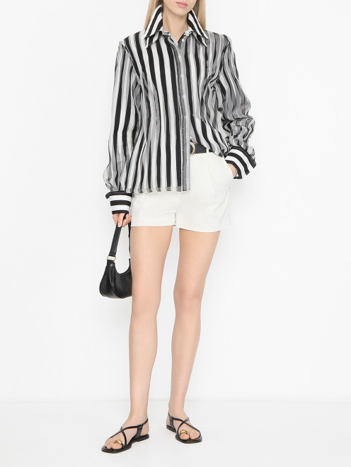 Блуза в полоску Sportmax - МодельОбщийВид