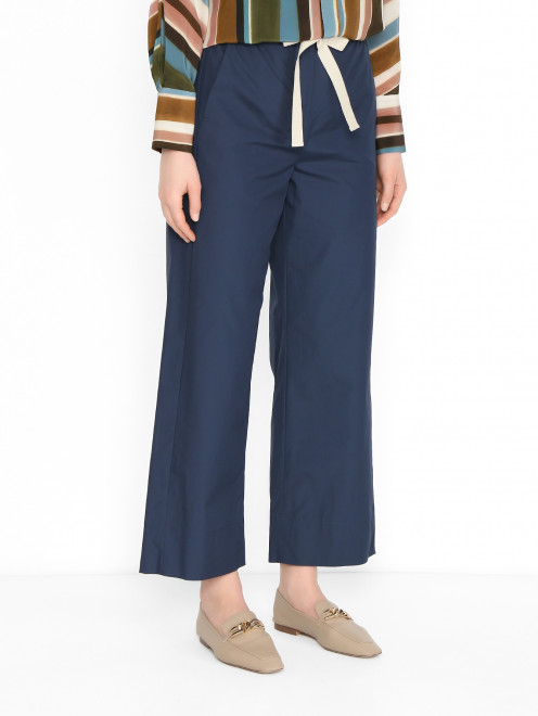 Брюки из хлопка Max Mara - МодельВерхНиз