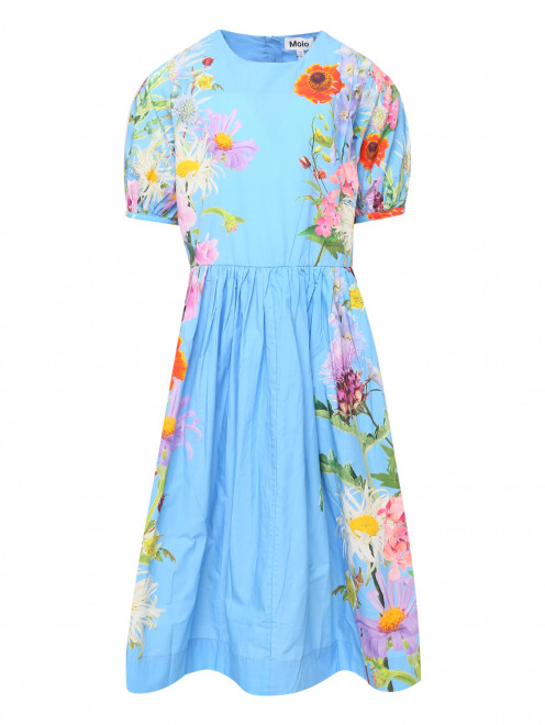 Платье из хлопка с цветочным узором Molo - Общий вид