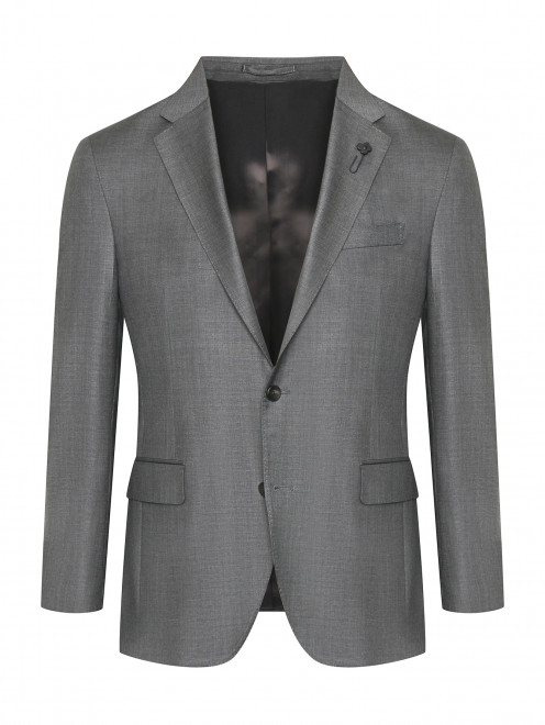Классический пиджак из шерсти LARDINI - Общий вид