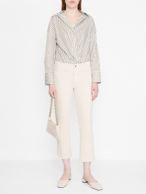 Джинсы-кики с эластаном Sportmax - МодельОбщийВид