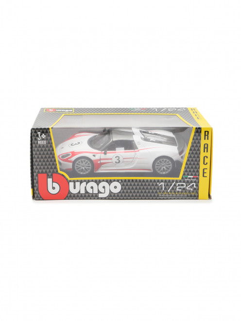 Гоночная машинка Porsche 918 Bburago - Общий вид