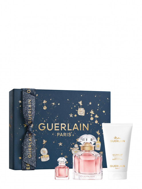 Подарочный набор Mon Guerlain: парфюмерная вода и парфюмированный лосьон для тела, 50+5+75 мл Guerlain - Обтравка1