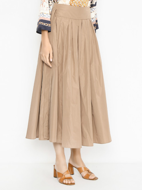 Однотонная макси-юбка Max Mara - МодельВерхНиз