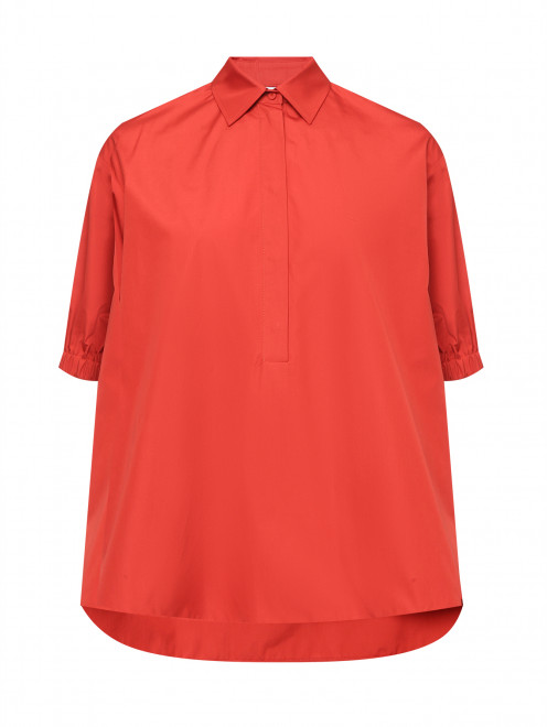 Рубашка из хлопка с рукавами 3/4 Max Mara - Общий вид