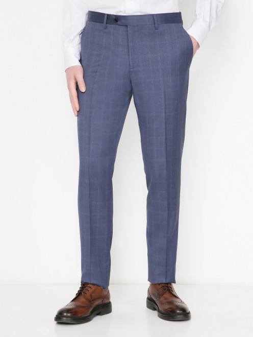 Базовые брюки из шерсти LARDINI - МодельВерхНиз