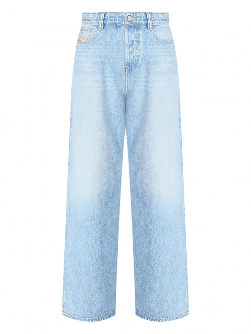Широкие джинсы из светлого денима Diesel - Общий вид