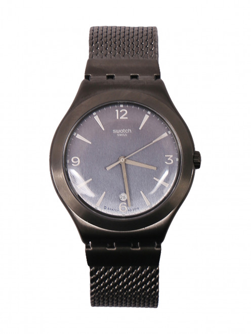 Часы водонепроницаемые с браслетом из стали Swatch - Общий вид