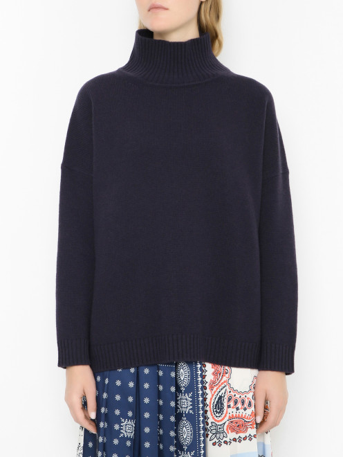 Базовый джемпер из шерсти Weekend Max Mara - МодельВерхНиз