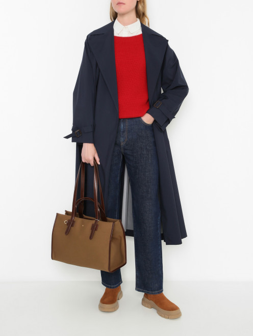 Базовый тренч с карманами Weekend Max Mara - МодельОбщийВид