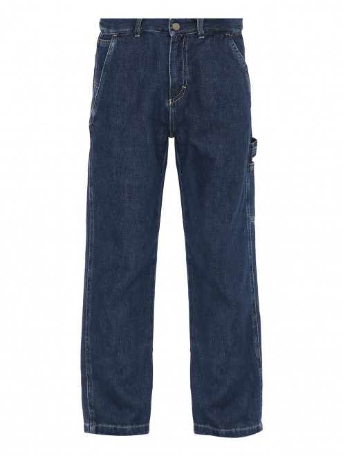 Прямые джинсы с карманами Il Gufo - Общий вид