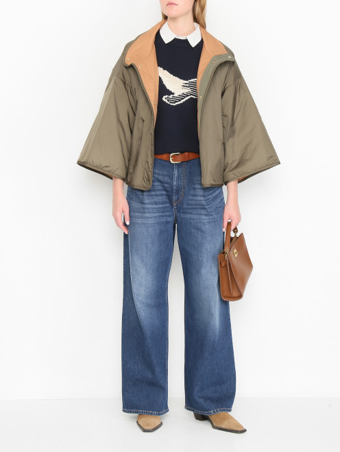 Стеганая куртка с карманами Weekend Max Mara - МодельОбщийВид