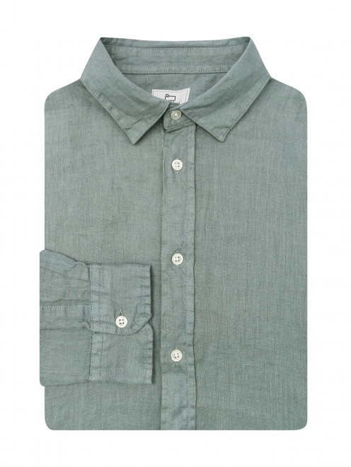 Рубашка из льна Woolrich - Общий вид