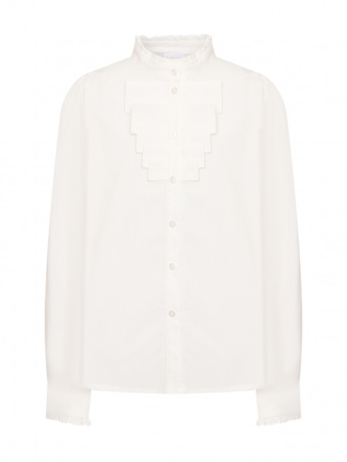 Однотонная блуза из хлопка EIRENE - Общий вид