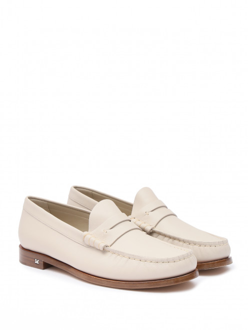 Мокасины из мягкой кожи Max Mara - Общий вид