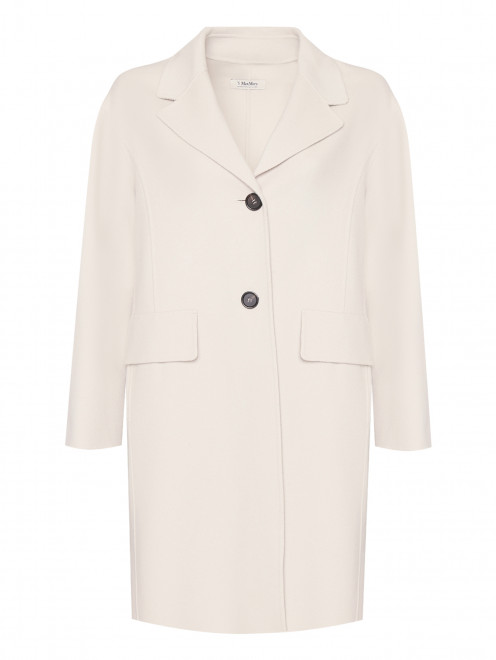 Однотонное пальто из шерсти Max Mara - Общий вид