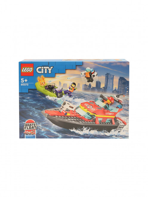Конструктор lego city "Пожарно-спасательная лодка"  Lego - Общий вид