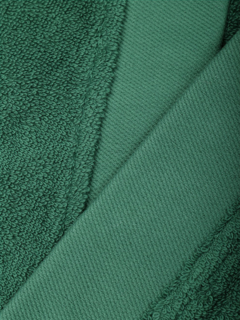 Махровый банный халат с поясом Lacoste - Деталь