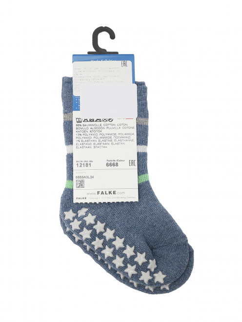 Носки из смесового хлопка в полоску Falke - Обтравка1
