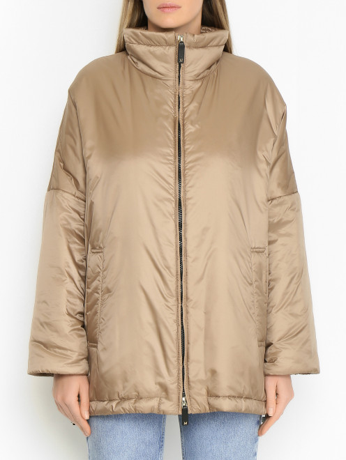 Куртка утепленная шерстью Max Mara - МодельВерхНиз