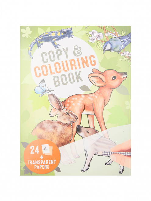 Раскраска copy&colouring book Top Model - Общий вид