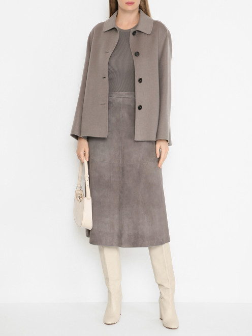 Трикотажный топ из хлопка Max Mara - МодельОбщийВид