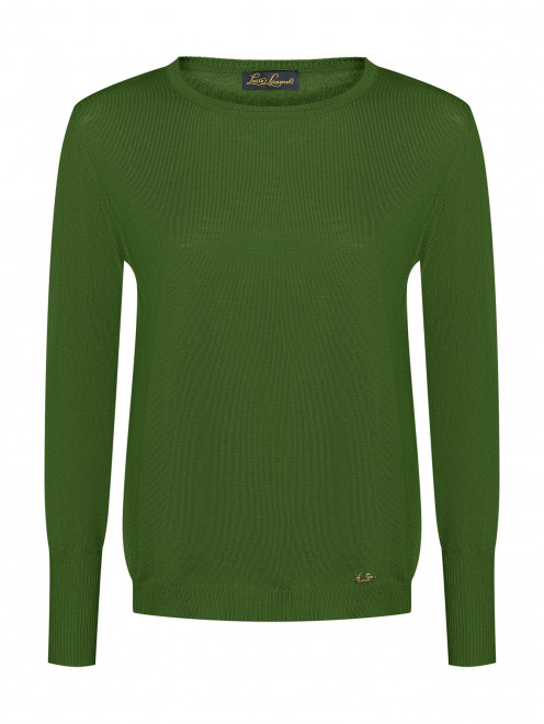 Базовый пуловер из шерсти Luisa Spagnoli - Общий вид