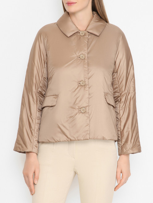 Укороченная куртка с утеплителем Max Mara - МодельВерхНиз