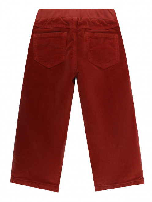 Утепленные брюки из вельвета Il Gufo - Обтравка1