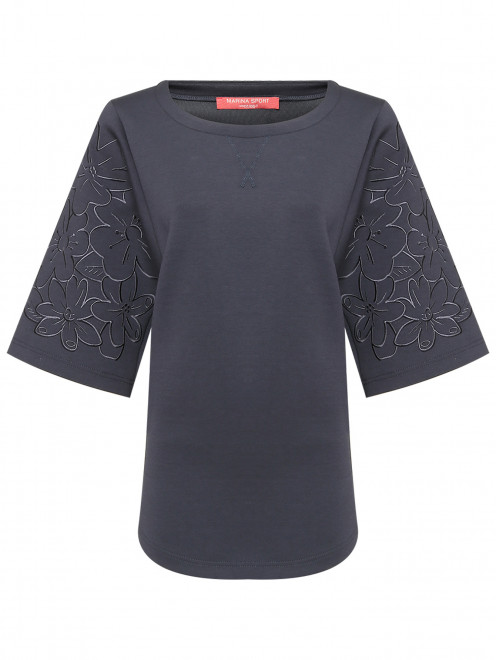 Блуза из текстиля с вышивкой Marina Rinaldi - Общий вид