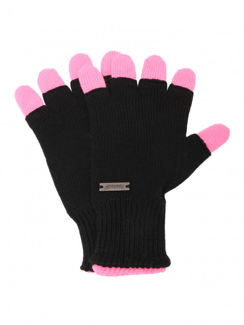 Двухцветные перчатки с логотипом IL Trenino - Общий вид