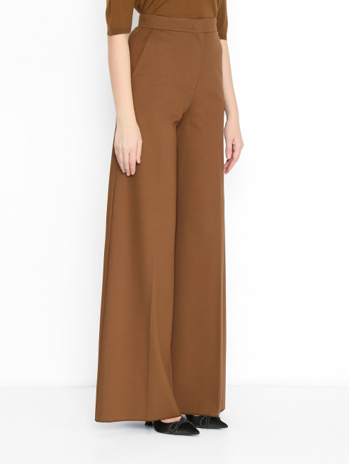 Брюки широкого кроя Max Mara - МодельВерхНиз