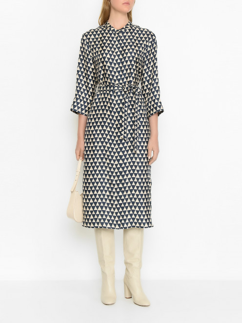 Платье из шелка Max Mara - МодельОбщийВид